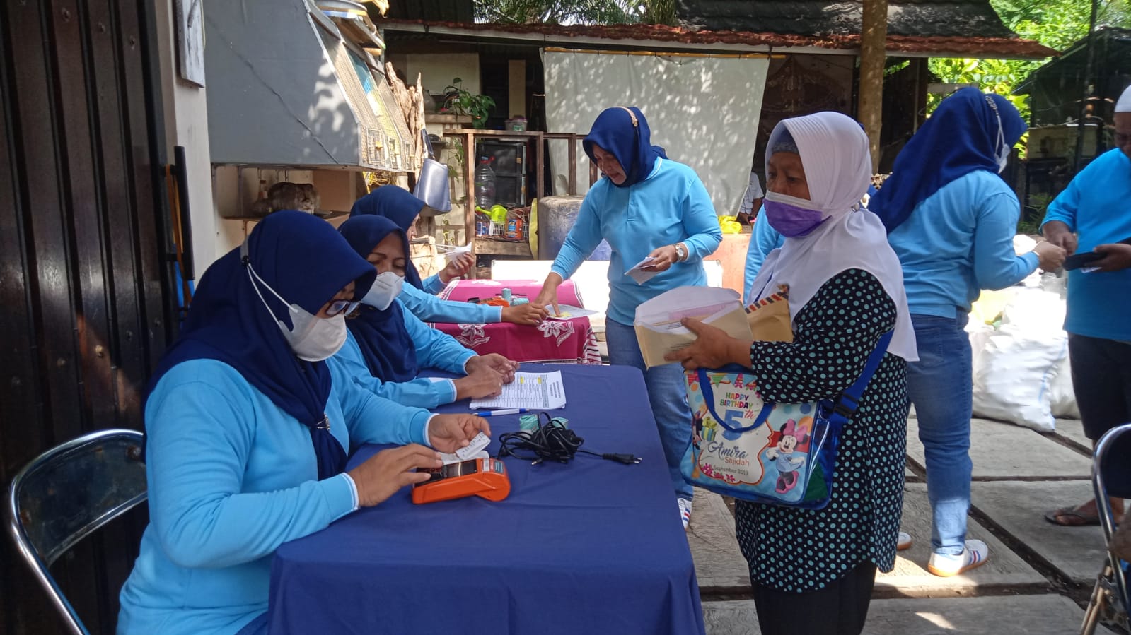 Kec Larangan Giat Penyaluran Rastra Bpnt Dan Pkh Kelurahan Kreo