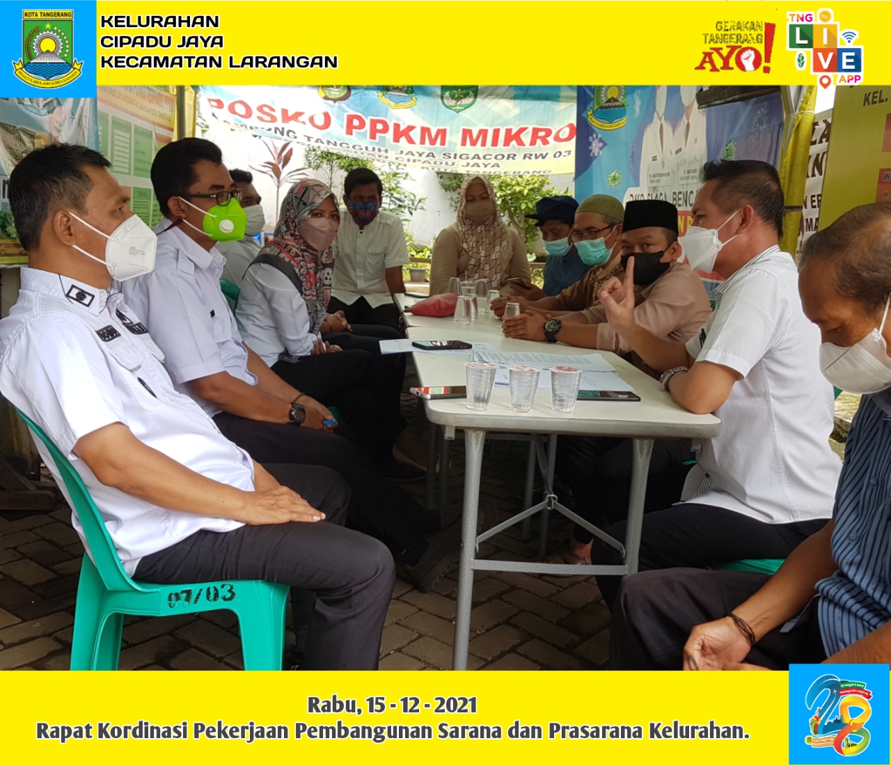 Kegiatan Kel. Cipadu Jaya 15-12-2021