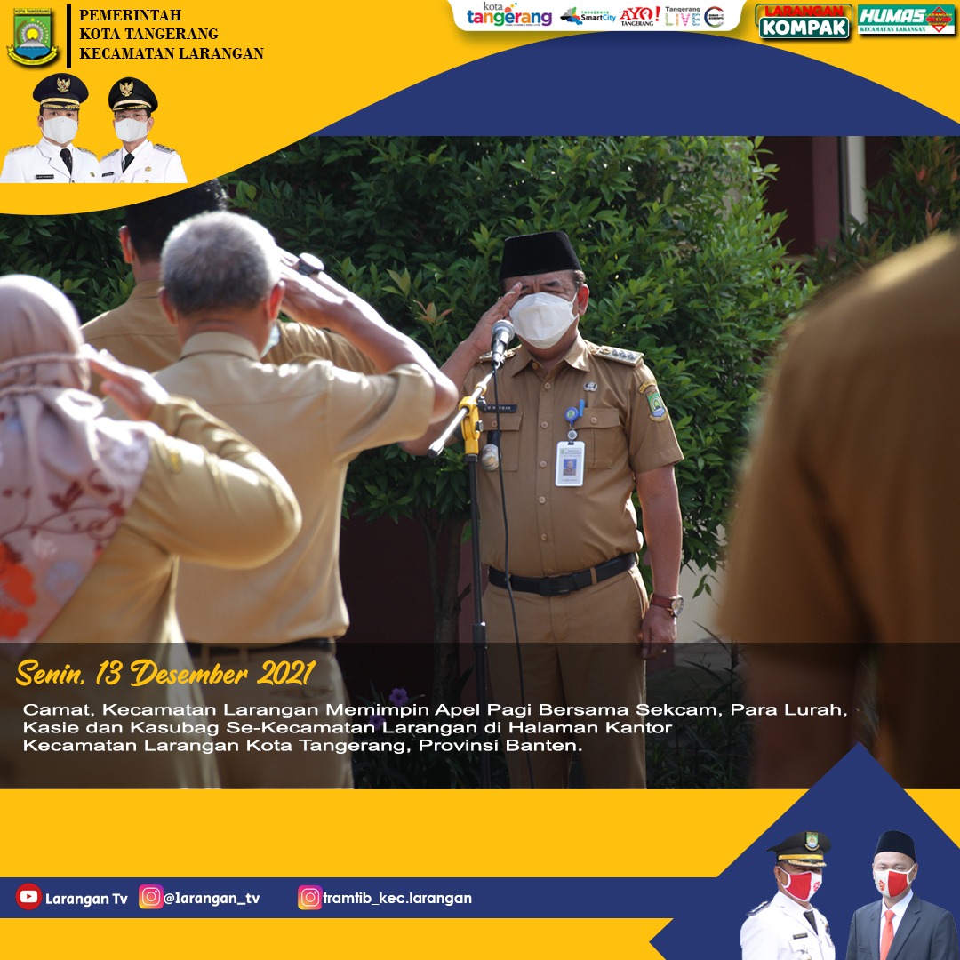 Apel Pegawai Kec. Larangan
