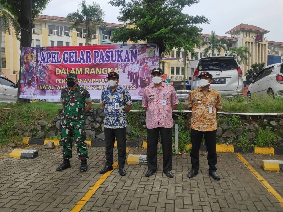 Apel Gabungan 3 Pilar Ciledug Raya Dalam rangka Pengamanan Nataru 