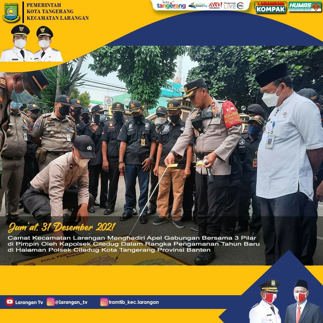 Apel Pengamanan Malam Tahun Baru 2022