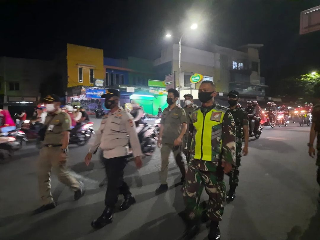 Monitoring Wilayah Saat Malam Perayaan Tahun Baru