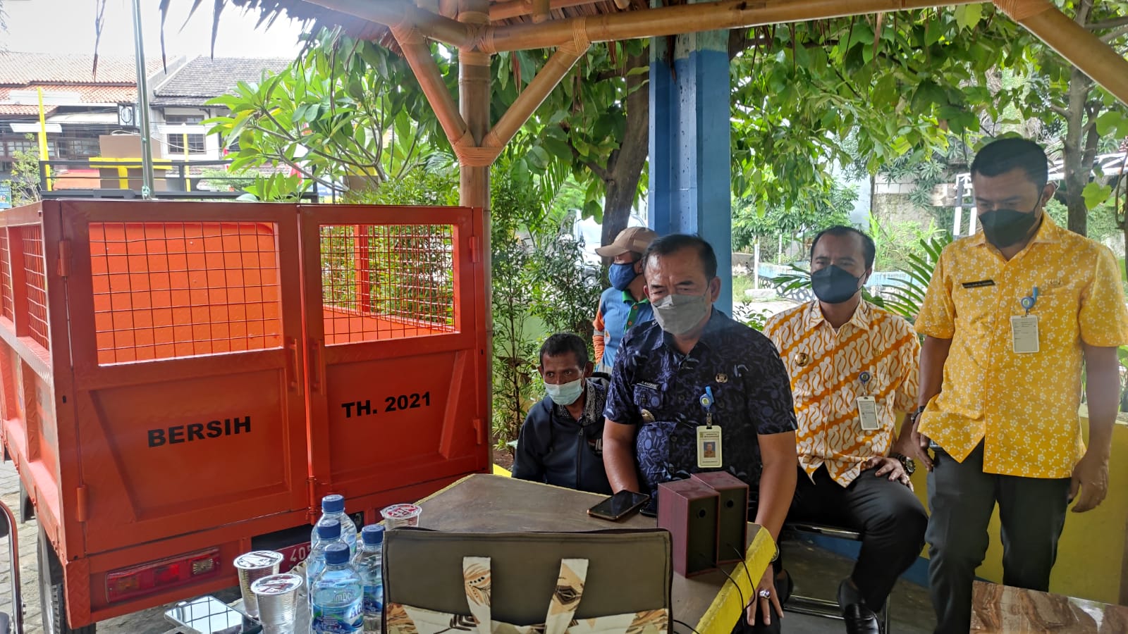 Launching Bentor Serentak se-Kota Tangerang Secara Virtual Di Kel. Gaga