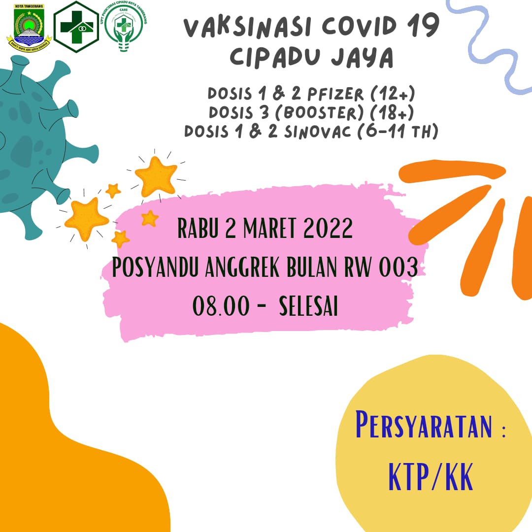 Gerai Vaksinasi Cipadu Jaya