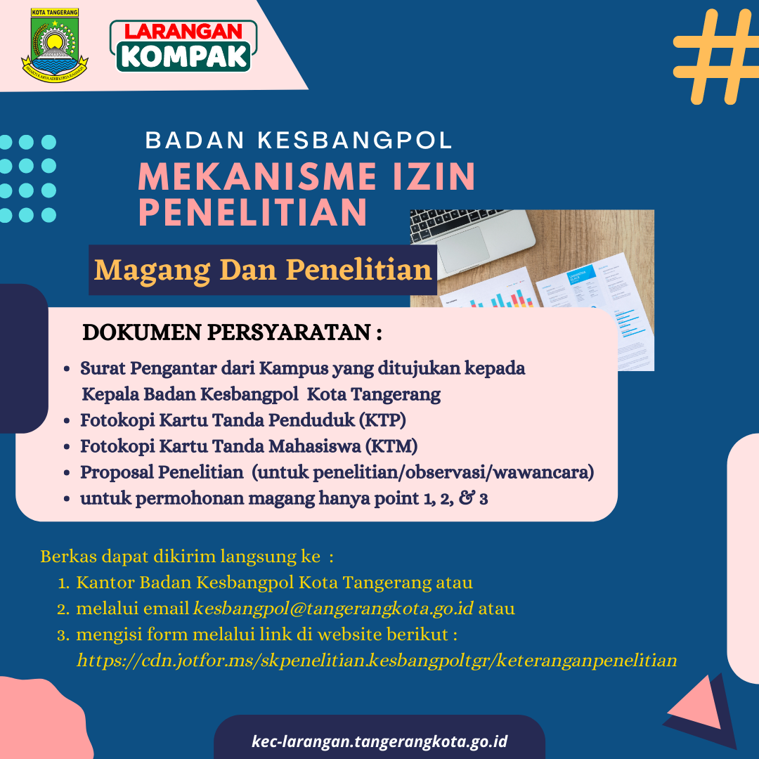 Mekanisme Izin Penelitian/Magang