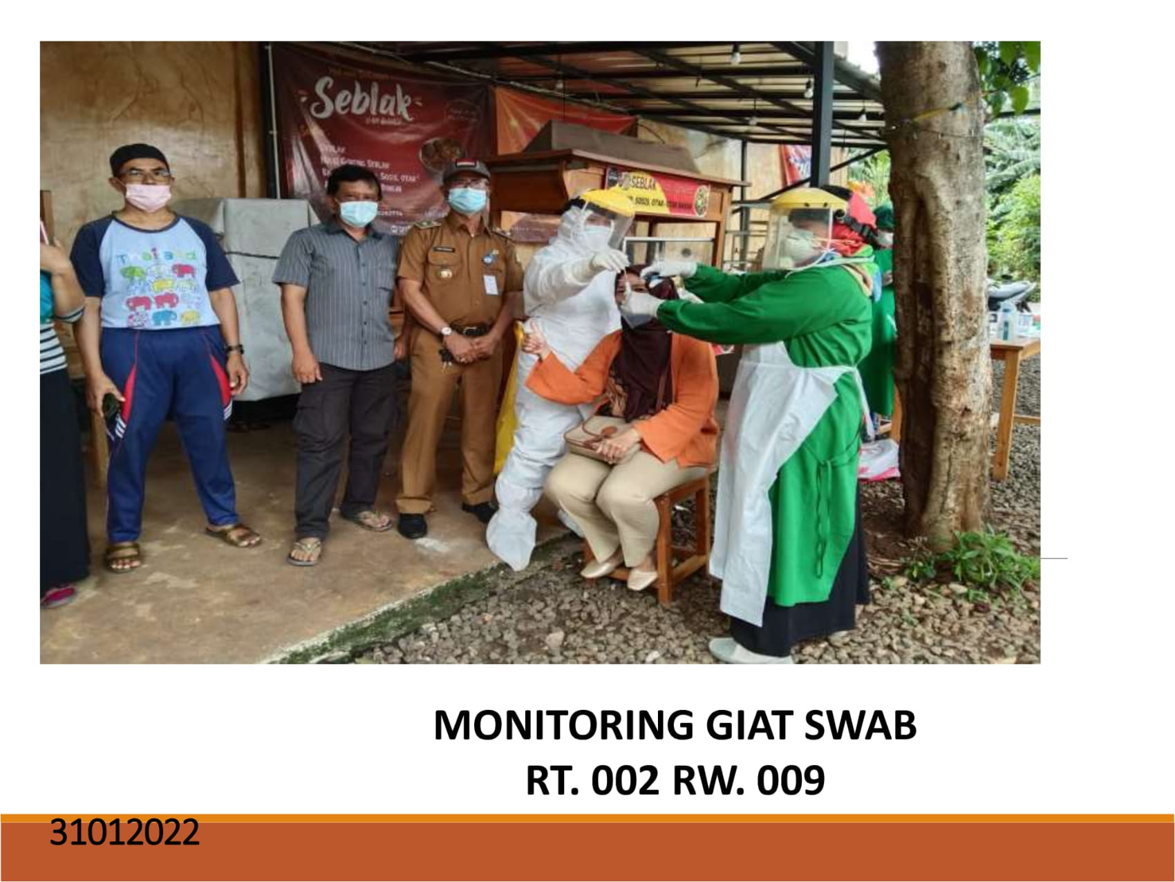 MONITORING GIAT SWAB