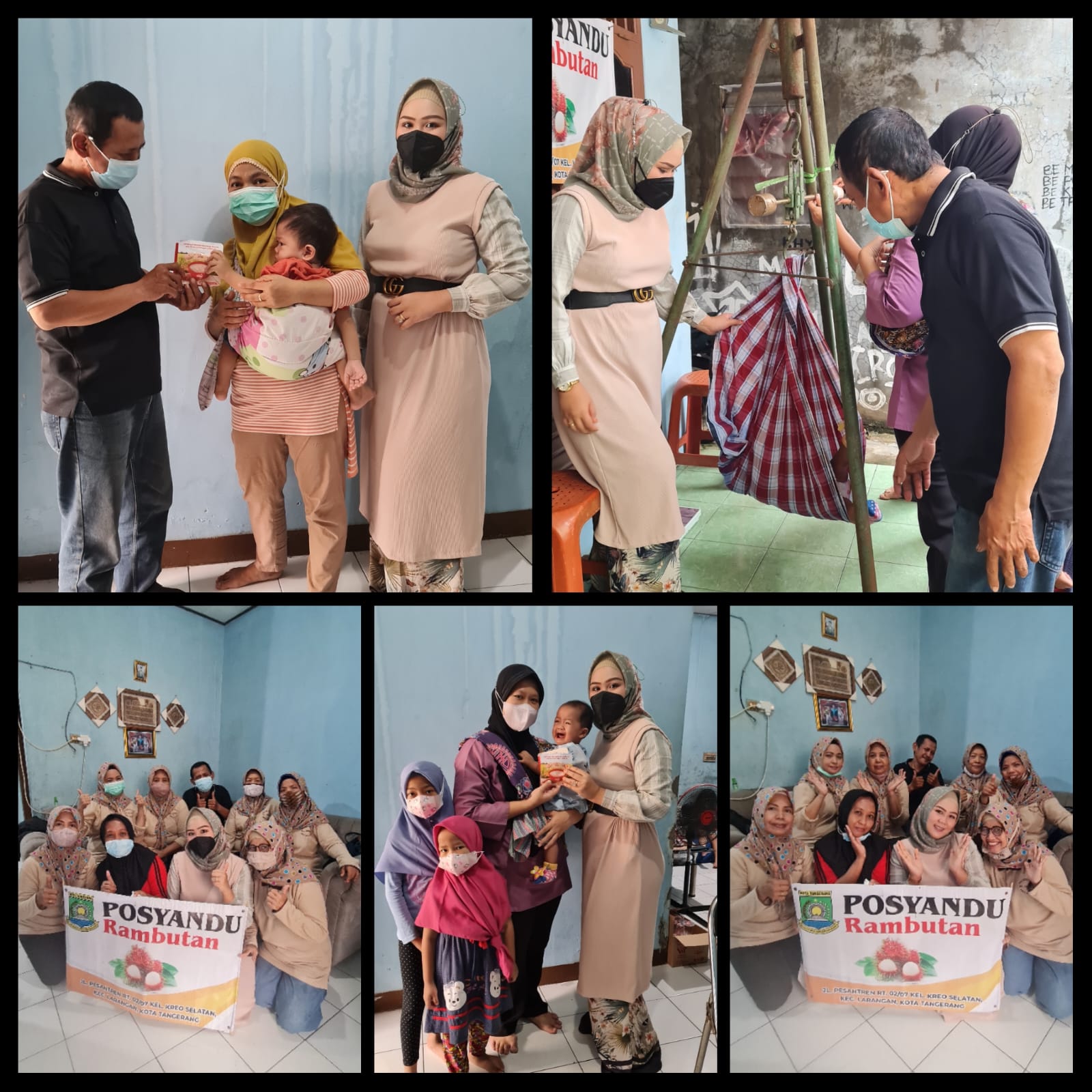 MONITORING KEGIATAN PENIMBANGAN POSYANDU RAMBUTAN RW. 007