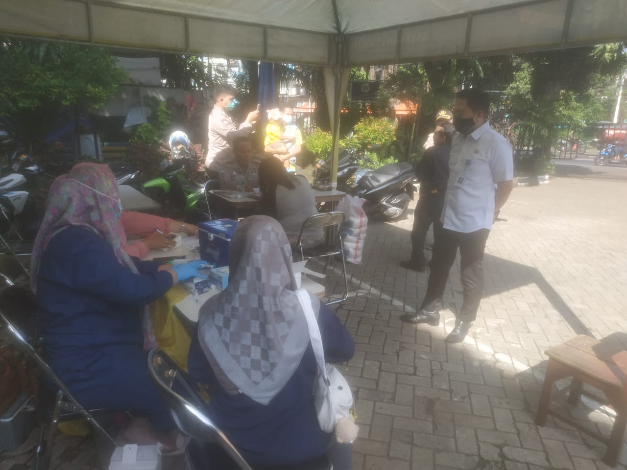 Giat Vaksinasi Booster Hari Ke-2 Kelurahan Kreo