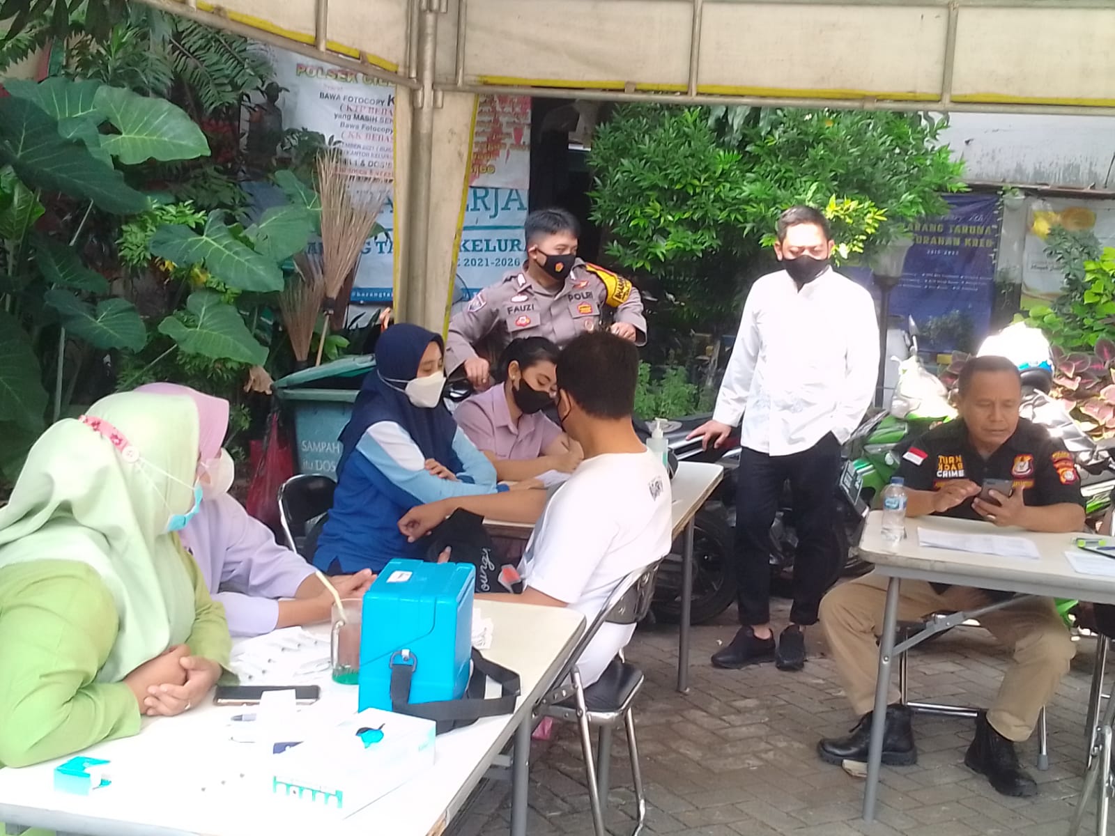 Giat Vaksinasi Booster Hari Ke-IV Kelurahan Kreo