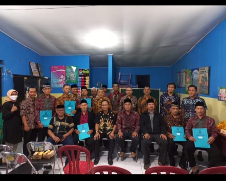 PELANTIKAN RT DI LINGKUNGAN RW. 007