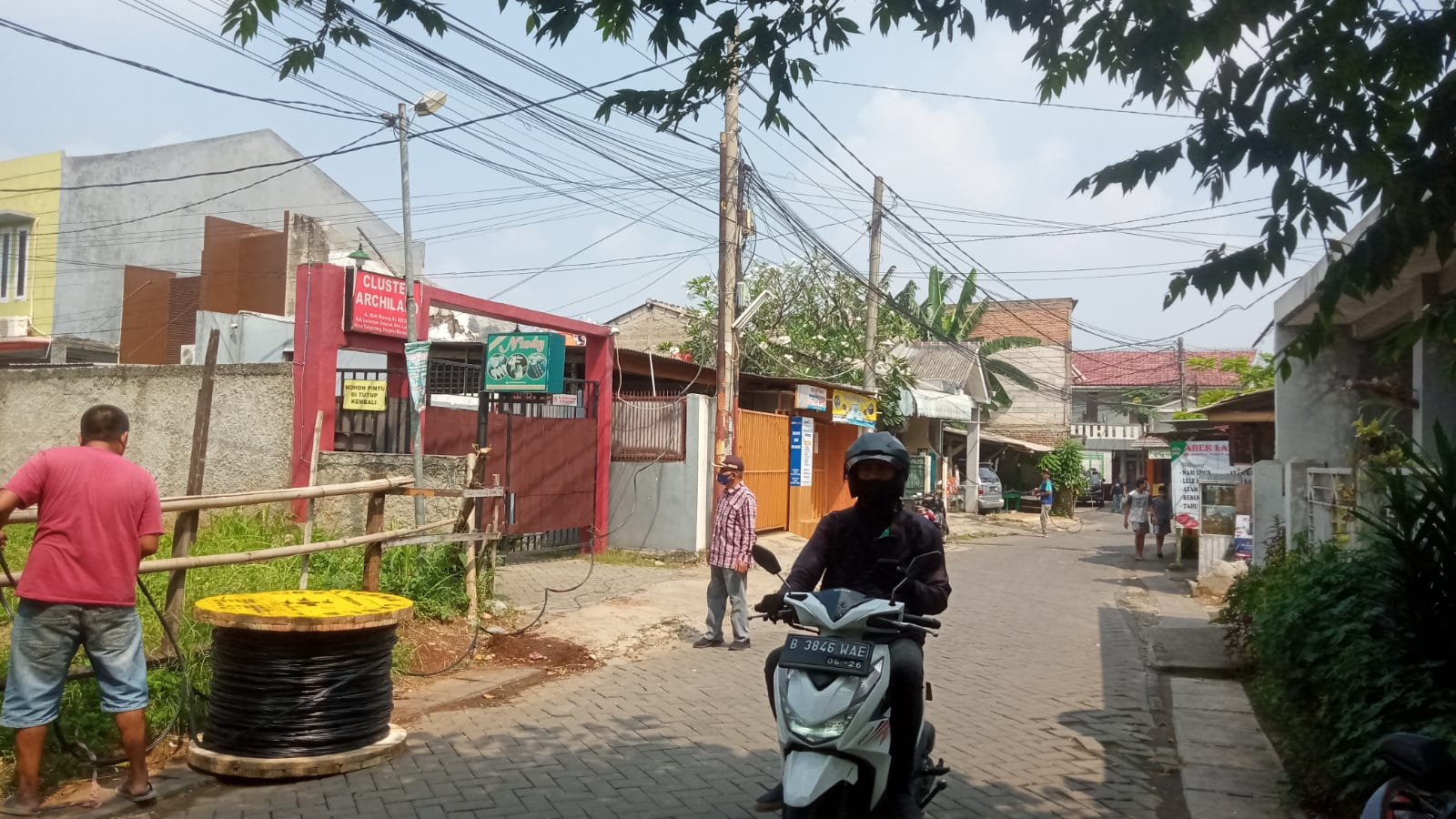 Monitoring Pemasangan Lampu PJU
