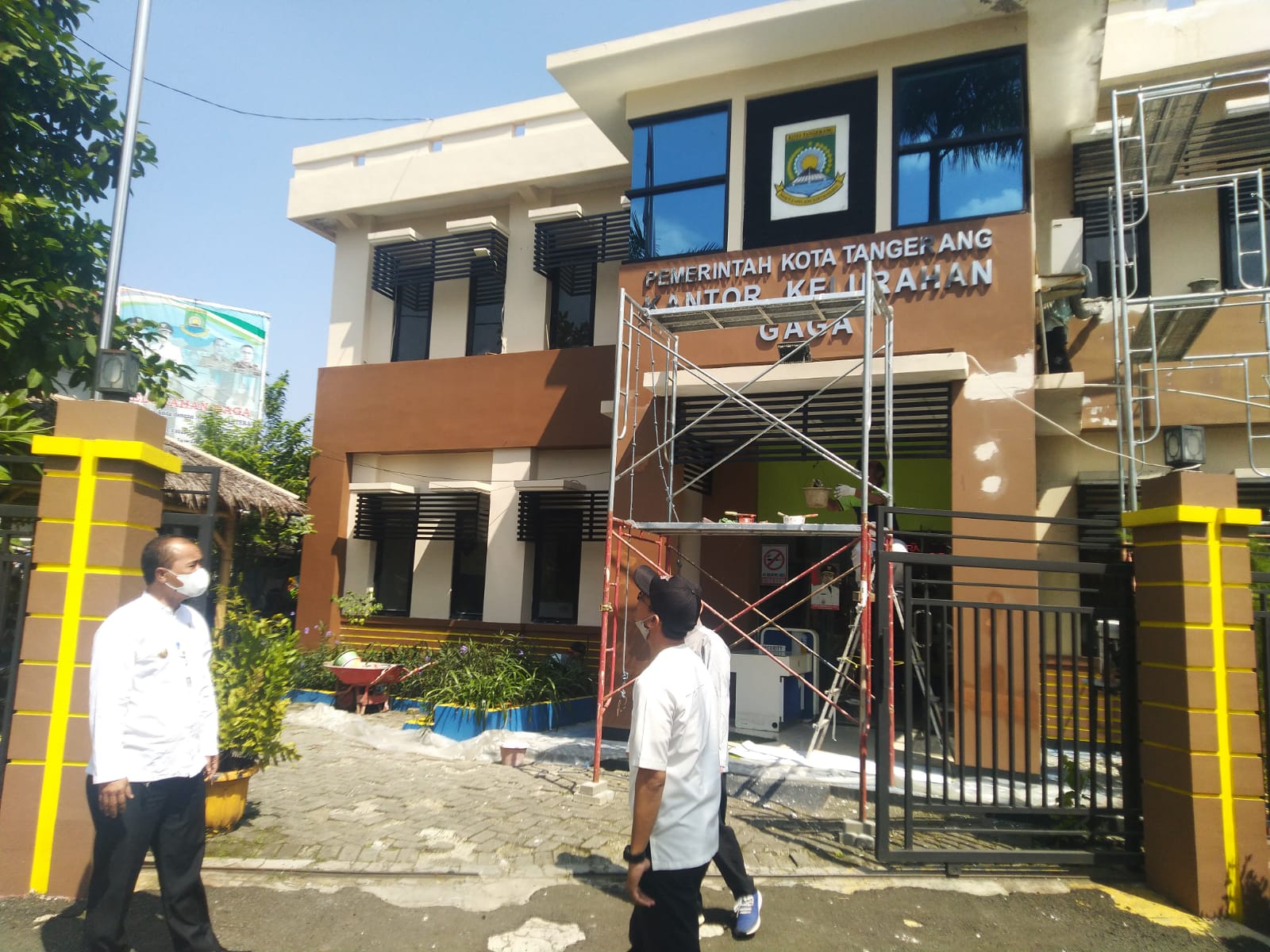 Monitoring Pemeliharaan Gedung Kantor Kelurahan Gaga
