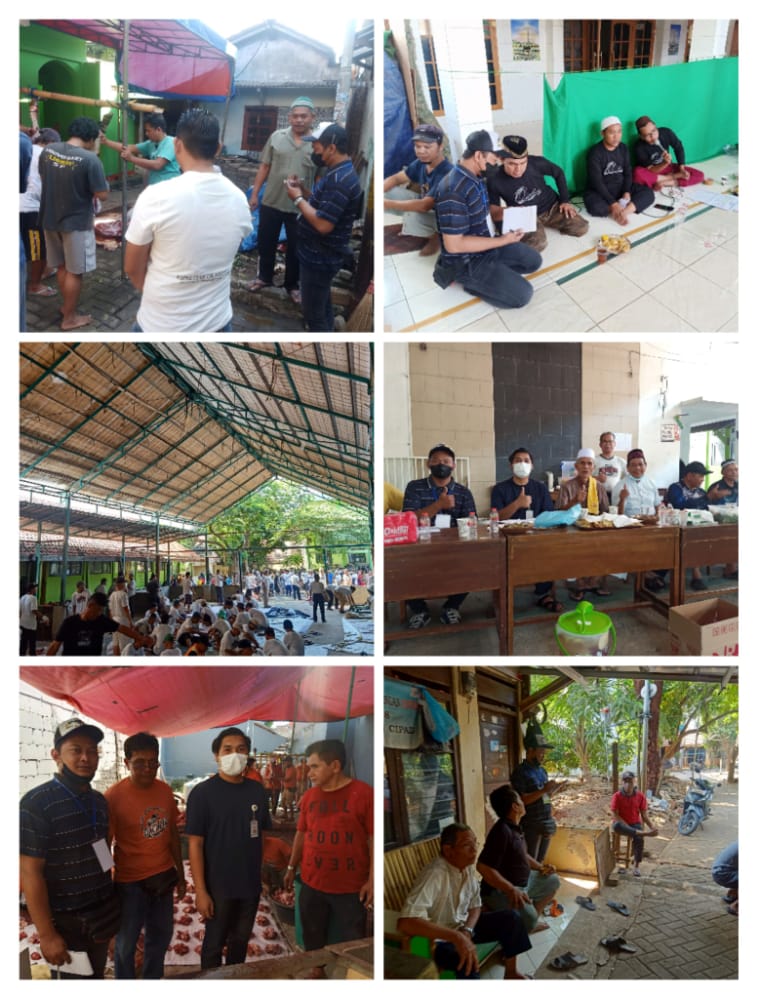 Monitoring Penyembelihan dan Pendataan Hewan Kurban