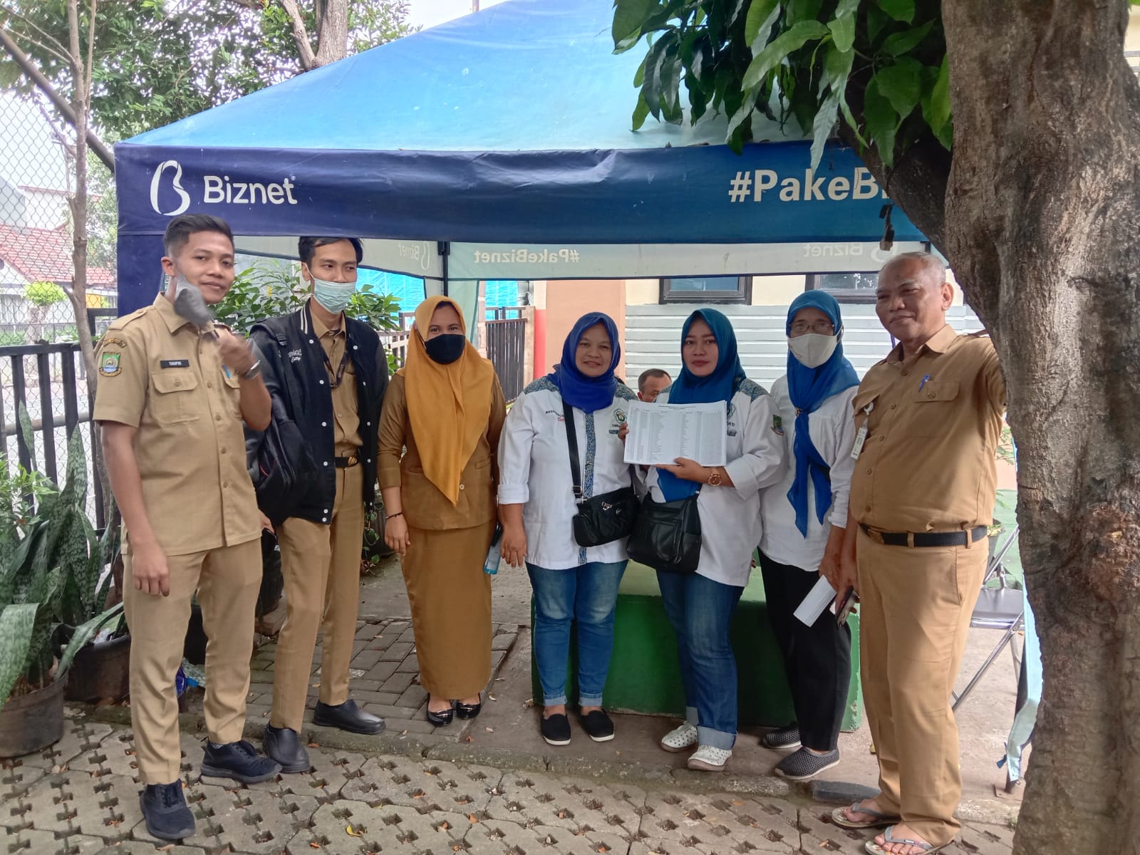 Verifikasi Lapangan bantuan permakanan bagi yatim dan balita terlantar