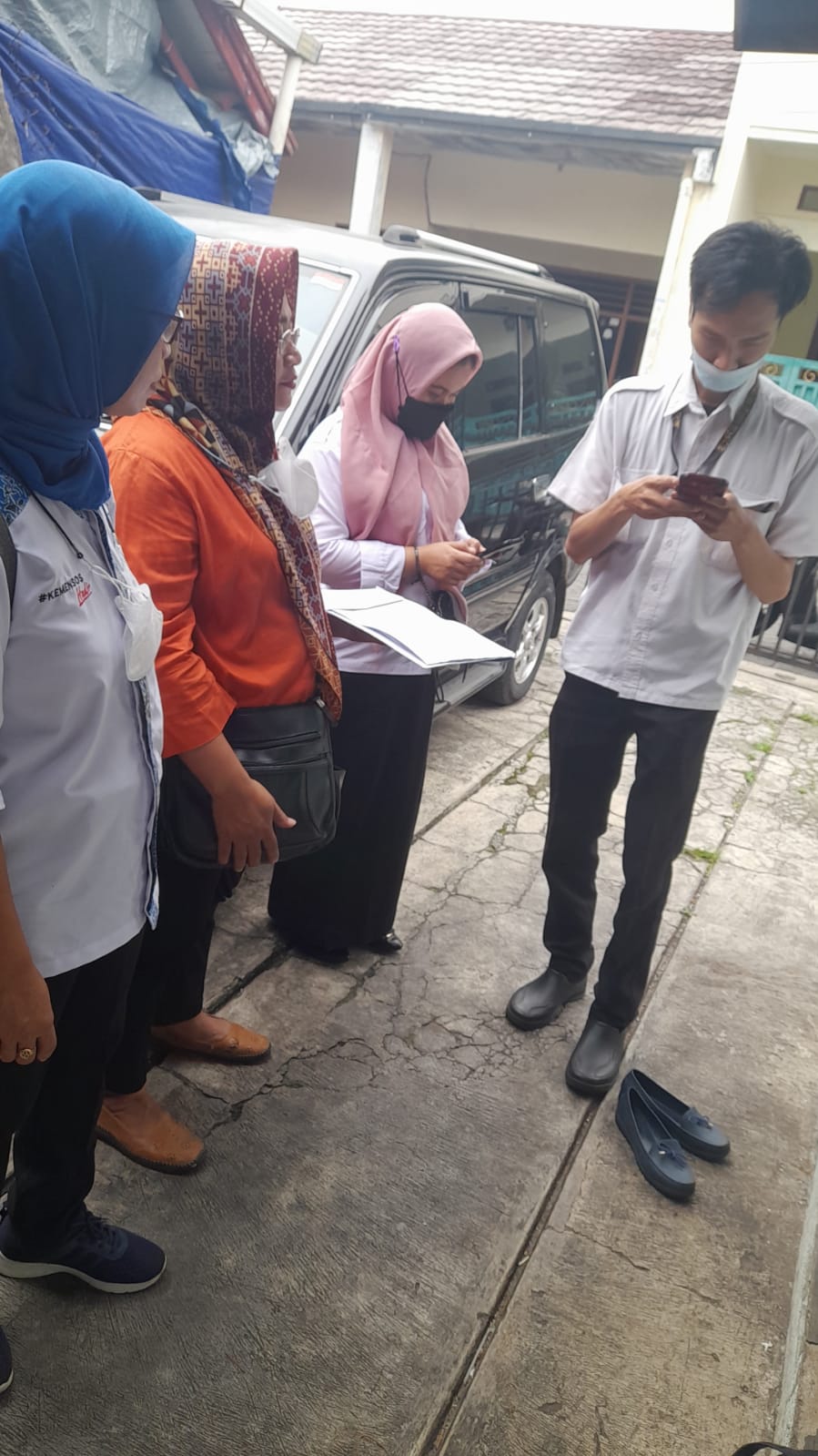 Verifikasi Lapangan bantuan permakanan bagi Lansia dan Disabilitas