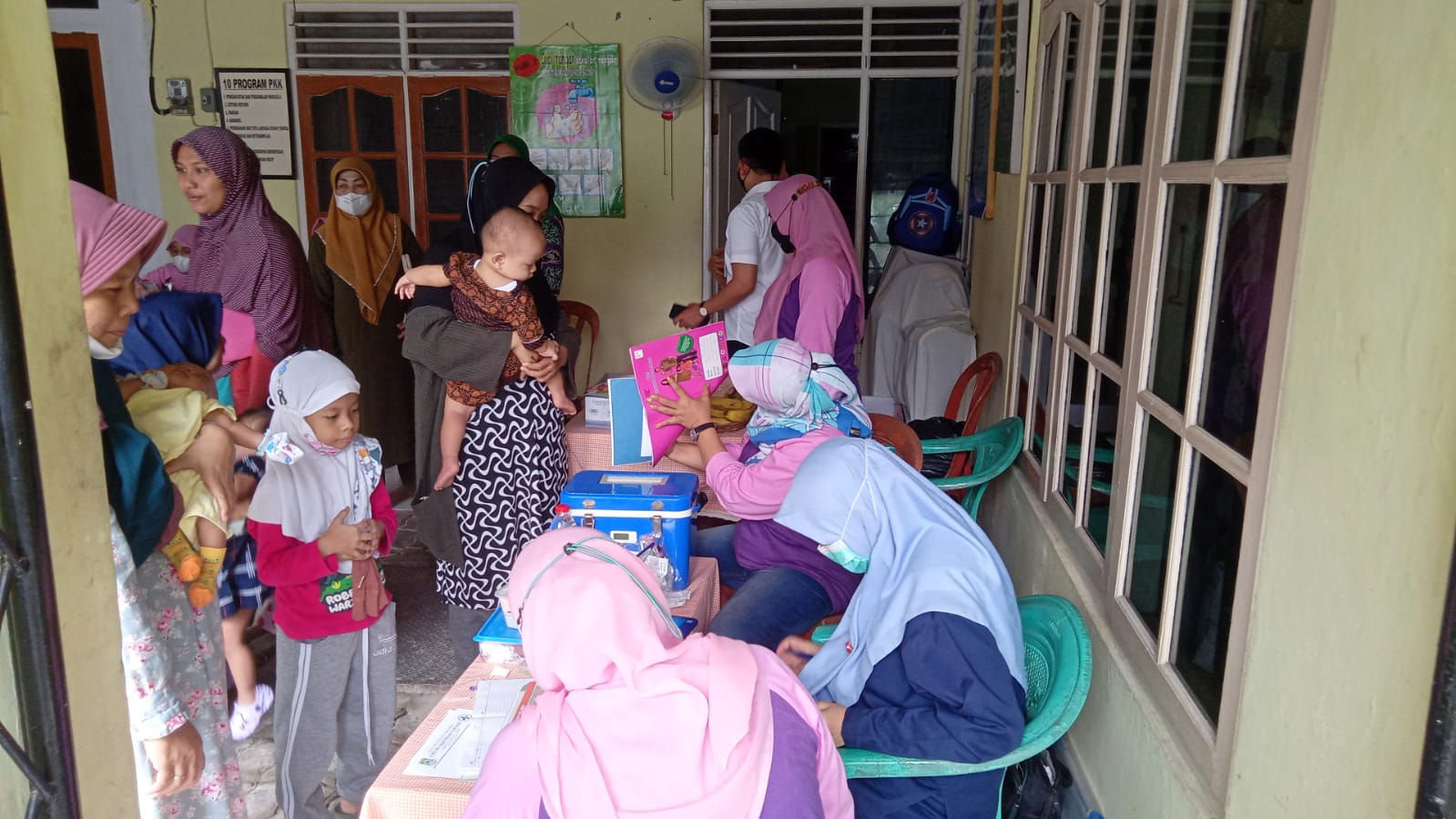 Monitoring Kegiatan Pelayanan Posyandu Mangga Harum Manis