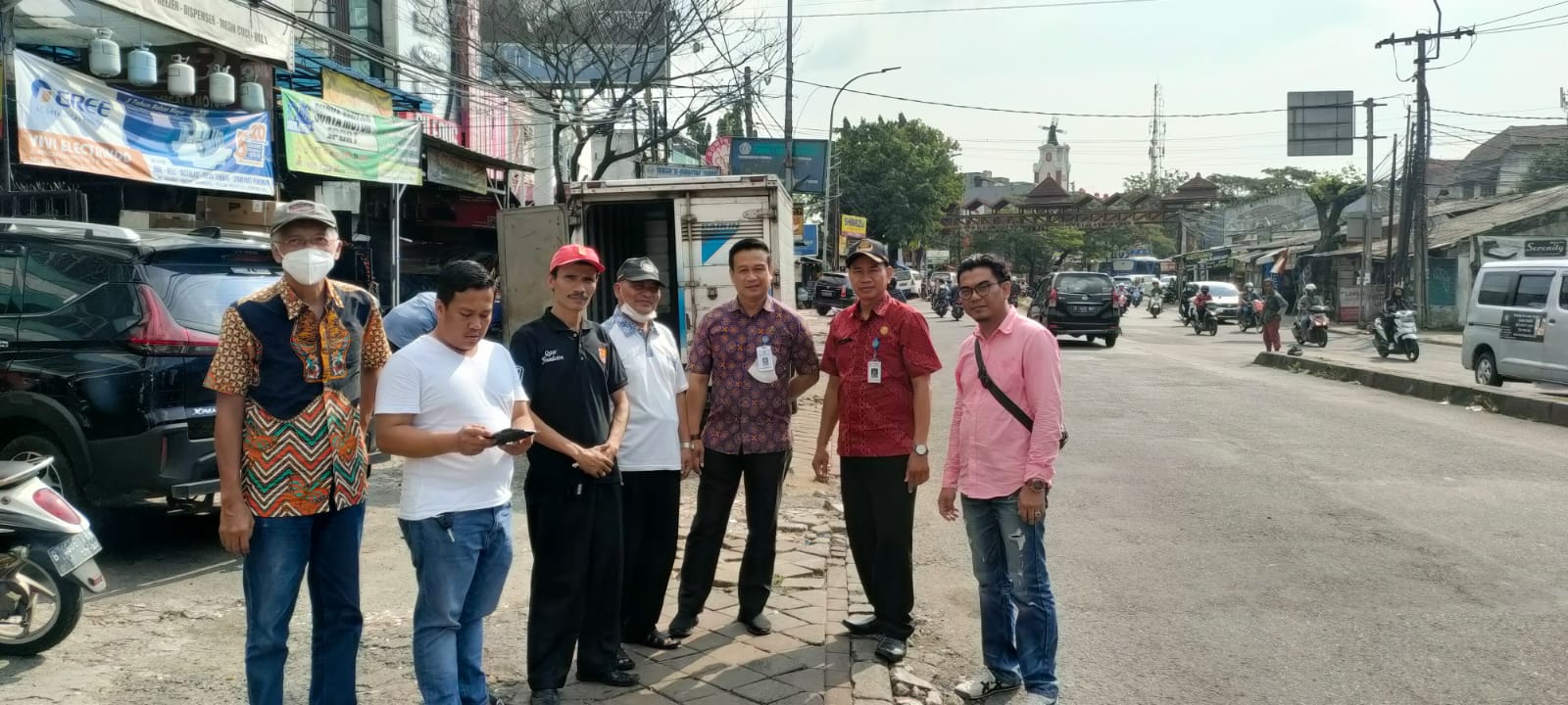 MONITORING JALAN YANG AKAN DIBUAT DRAINASE