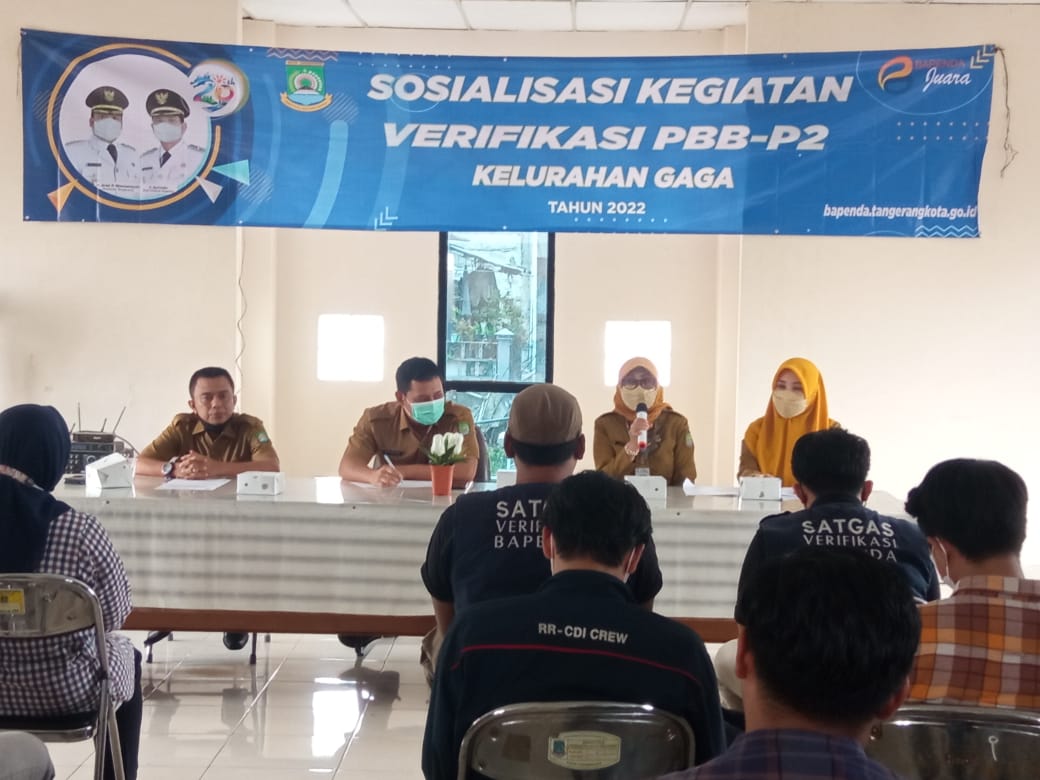 SOSIALISASI KEGIATAN VERIFIKASI PBB-P2