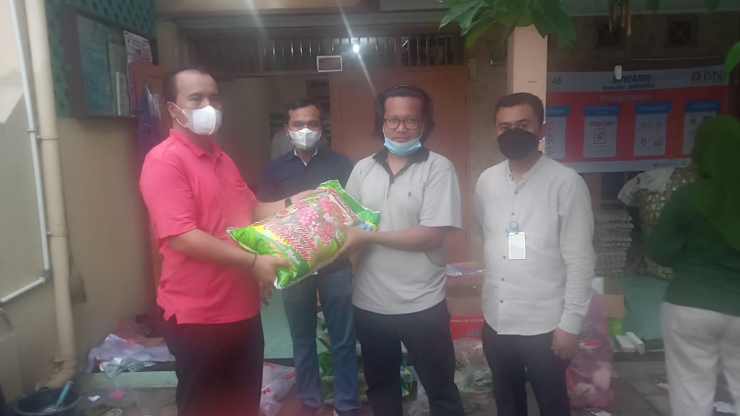 Giat Pendistribusian Bantuan Pangan Non Tunai (BPNT)