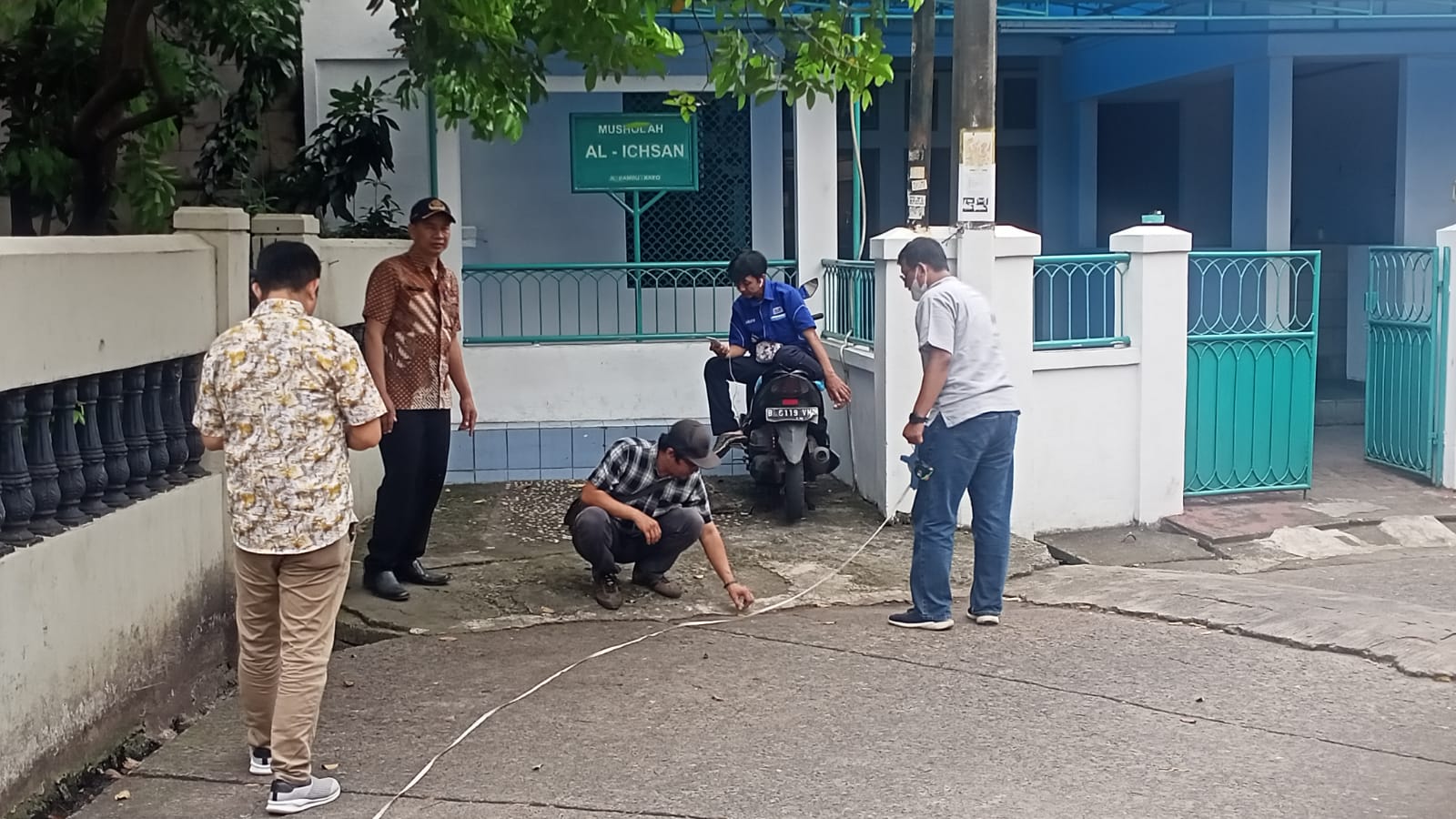 Survei Saluran Drainase oleh Dinas Perkim Kota Tangerang