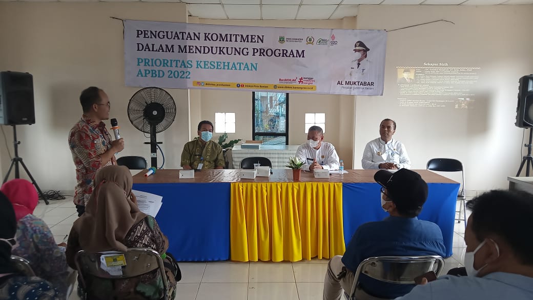 KEGIATAN PENGUATAN KOMITMEN DALAM MENDUKUNG PROGRAM PRIORITAS KESEHATAN