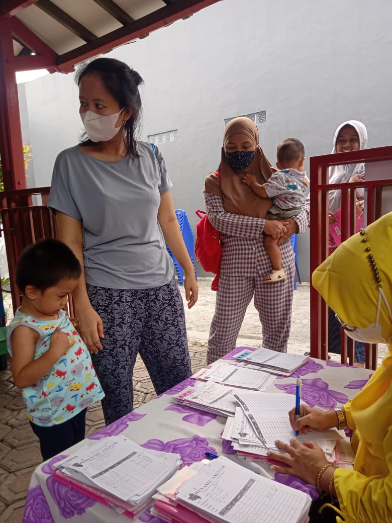 Monitoring Kegiatan Pelayanan Posyandu Anggur RW. 006