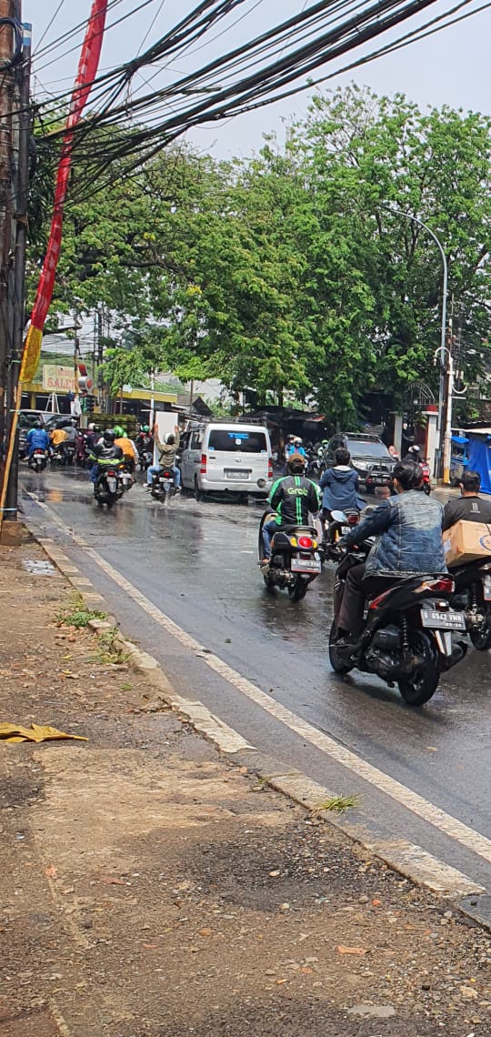 Monitoring Genangan Air Hujan di Jalan HOS Cokroaminoto