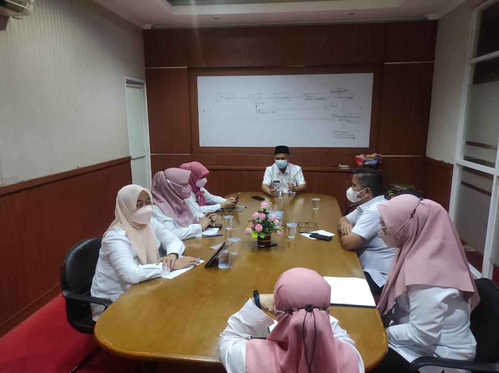 Rapat Koordinasi Terkait Satu Data Indonesia Kecamatan Larangan