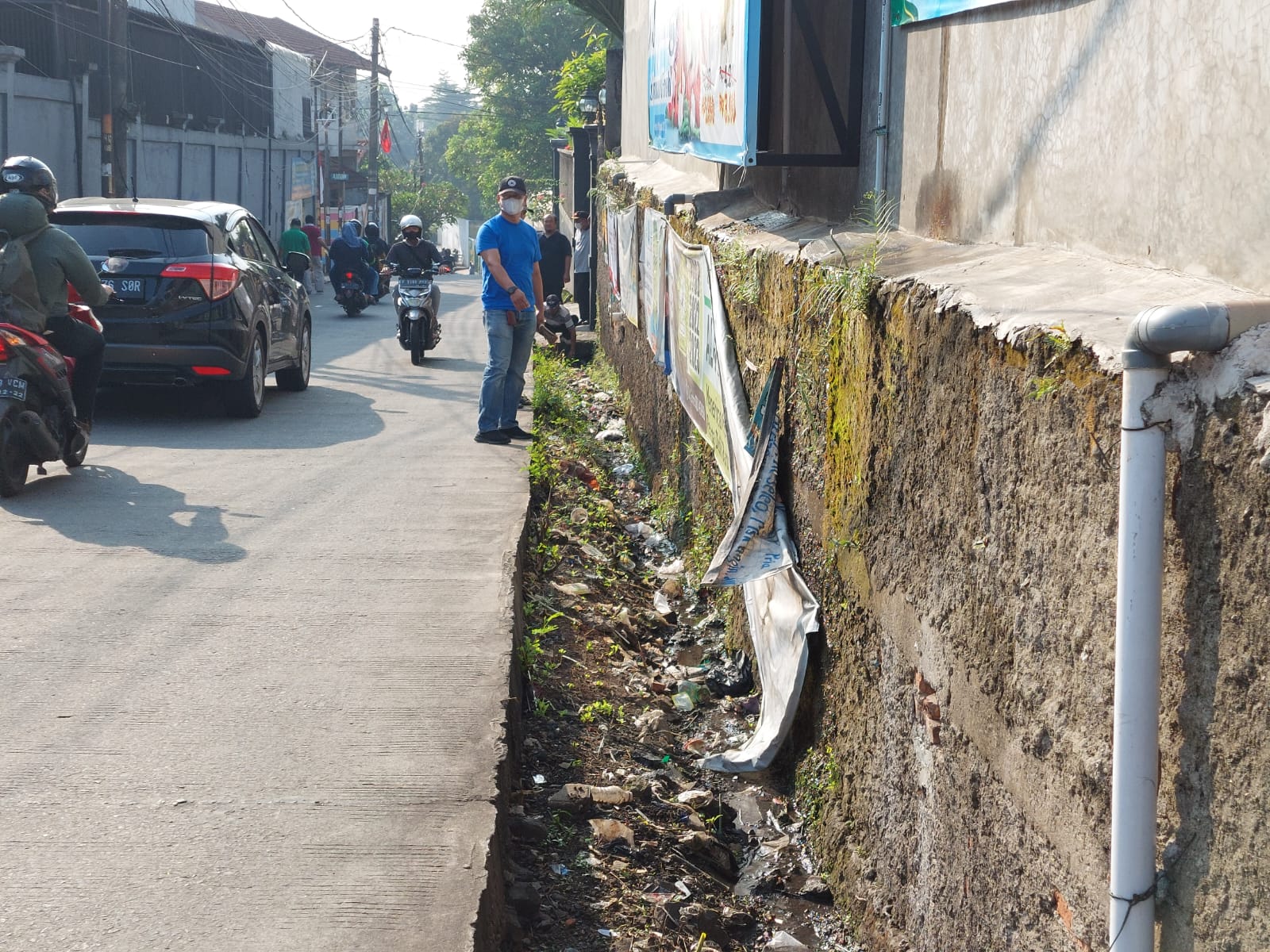 PENGUKURAN USULAN PEMBANGUNAN DRAINASE