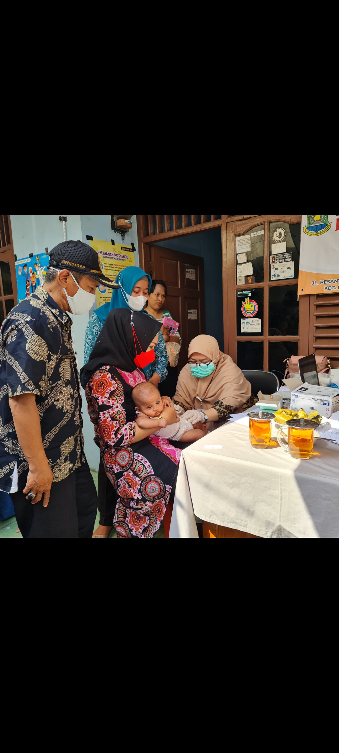 MONITORING POSYANDU RAMBUTAN RW. 007 DAN PEMBERIAN VITAMIN A