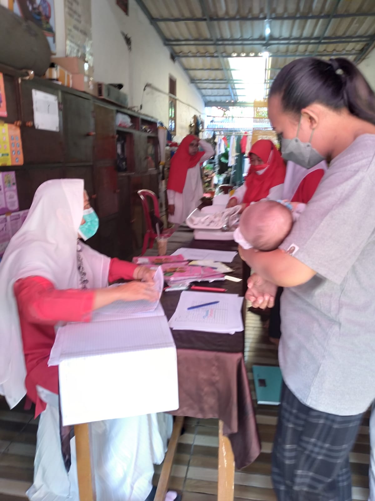 Monitoring Kegiatan Pelayanan Posyandu Srikaya RW. 001