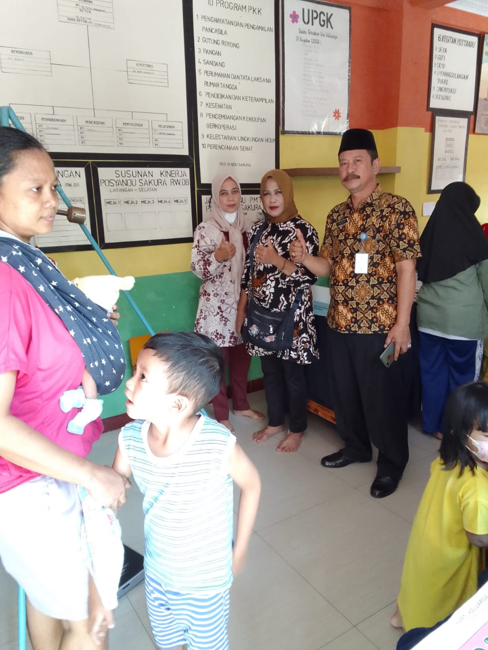 MONITORING GIAT POSYANDU SAKURA RW. 008