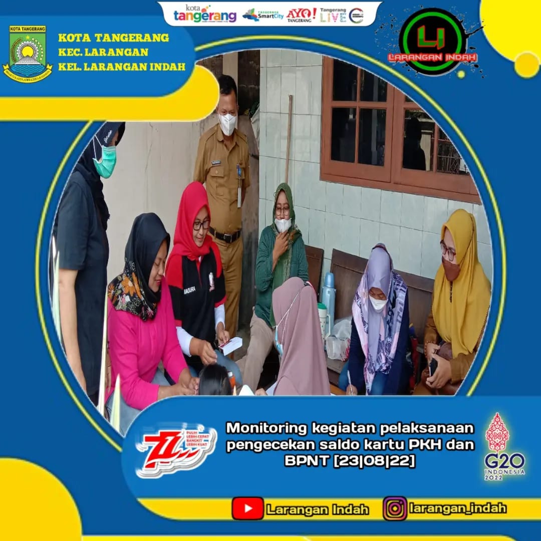 Monitoring Pengecekan saldo PKH dan BPNT