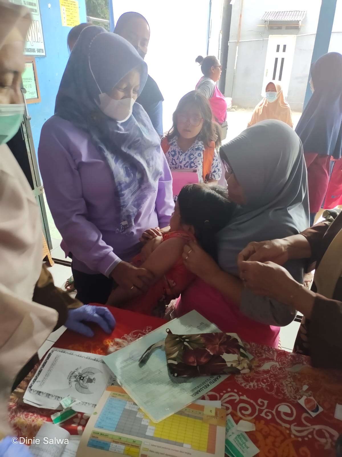 Sweeping Balita Dalam Rangka Bulan Imunisasi Anak Nasional (BIAN)