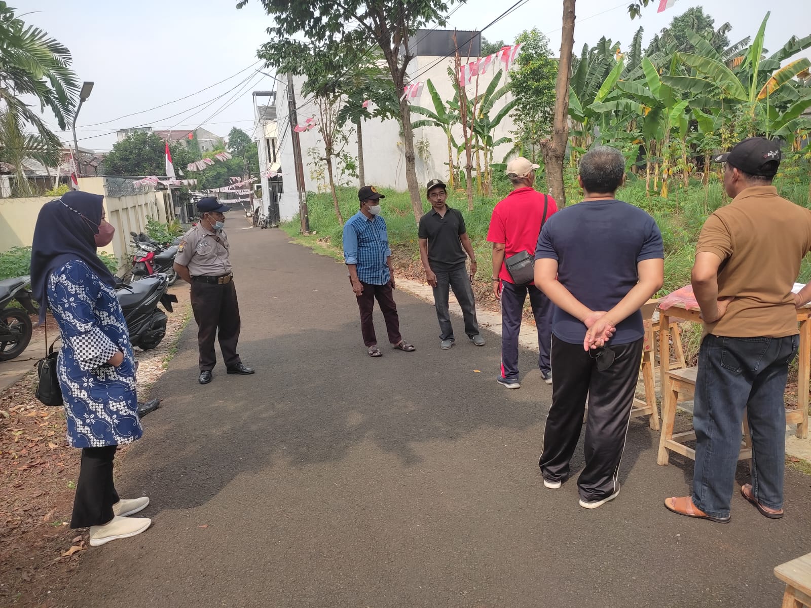 MONITORING UNTUK PERSIAPAN PROKLIM DI RW. 001