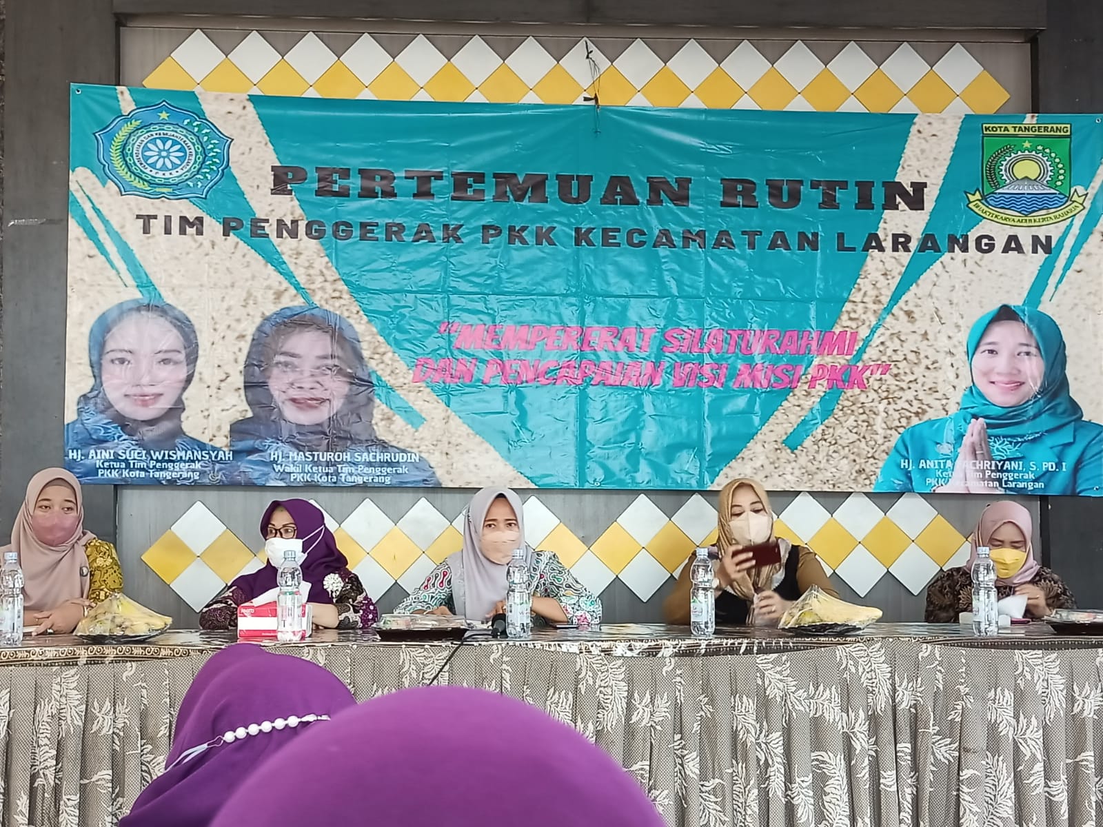 PERTEMUAN RUTIN BULANAN TP. PKK TINGKATKECAMATAN