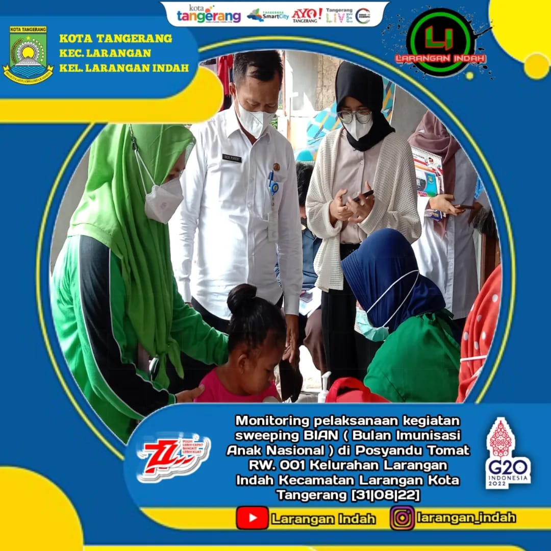 Monitoring BIAN di Posyandu Tomat