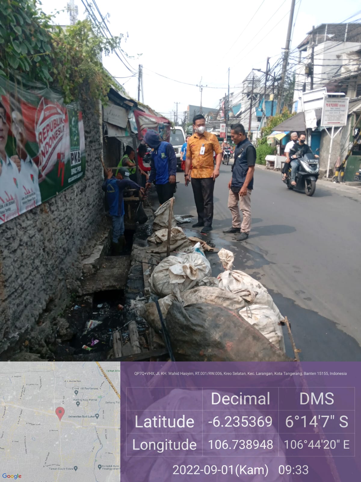 MONITORING PENGERUKAN SAMPAH DAN LUMPUR