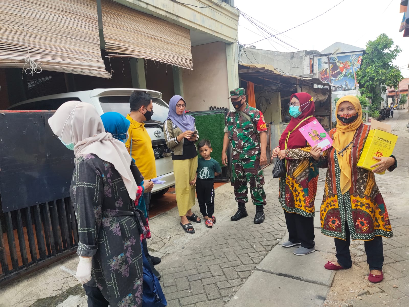 Monitoring dan Sweeping BIAN di Posyandu Sawo RW. 013