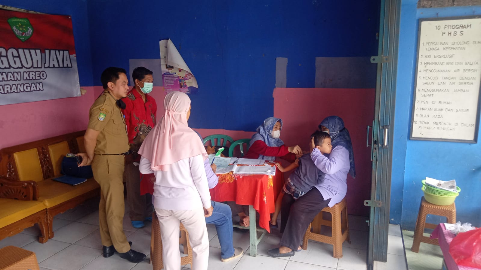 Monitoring BIAN di Posyandu Apel RW. 012