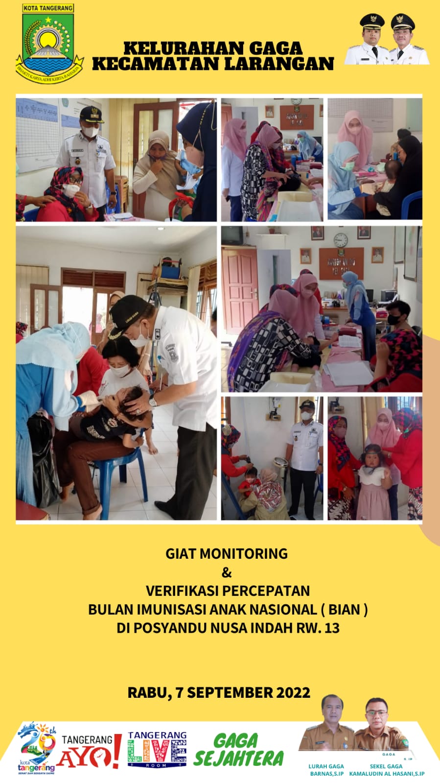 Monitoring BIAN Posyandu Nusa Indah