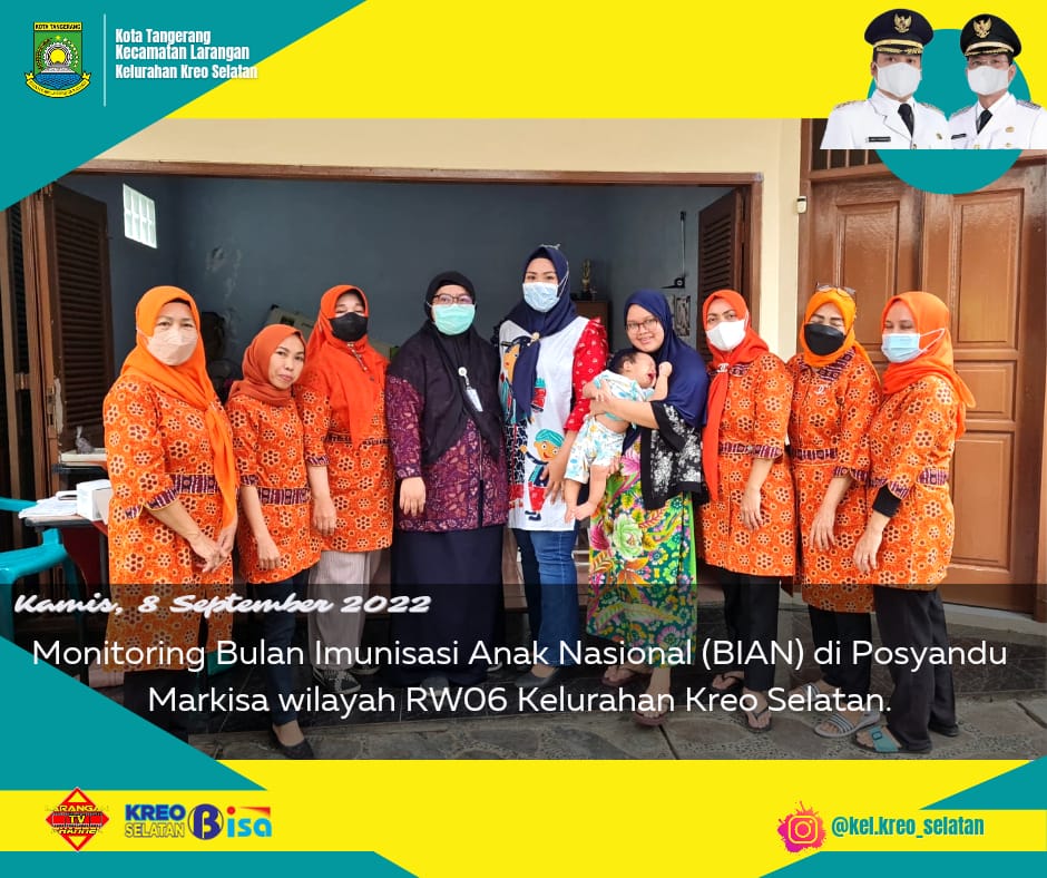 MONITORING POSYANDU MARKISA DAN BIAN DI RW. 006