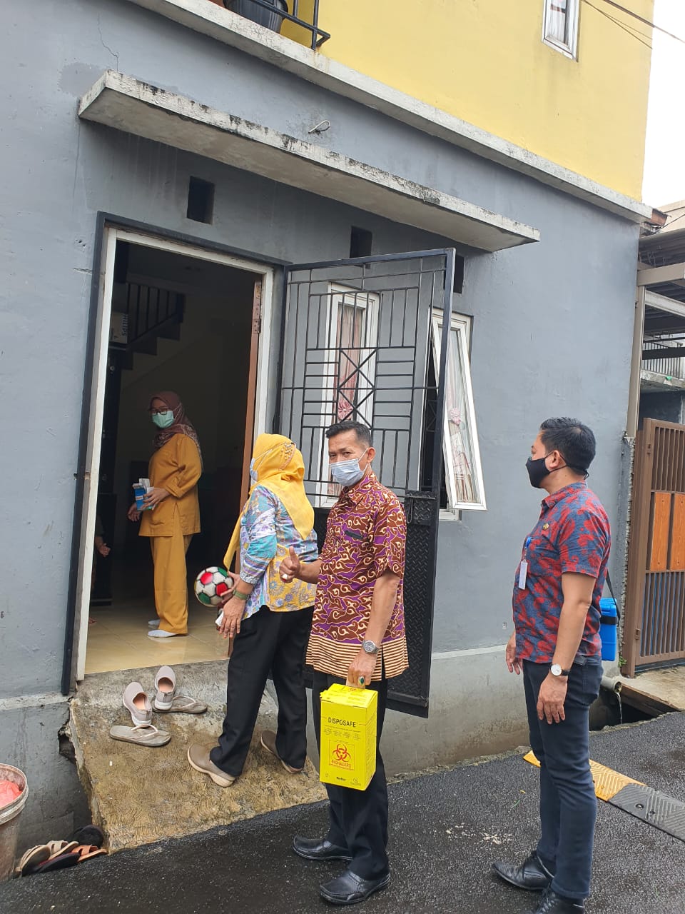 Monitoring dan Sweeping BIAN di Posyandu Jeruk Manis RW. 008