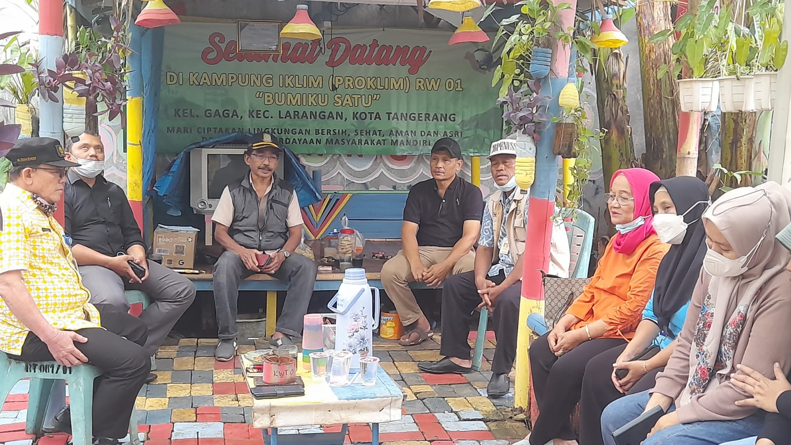 Pembinaan Kampung Iklim Sumur Mangga RW 001