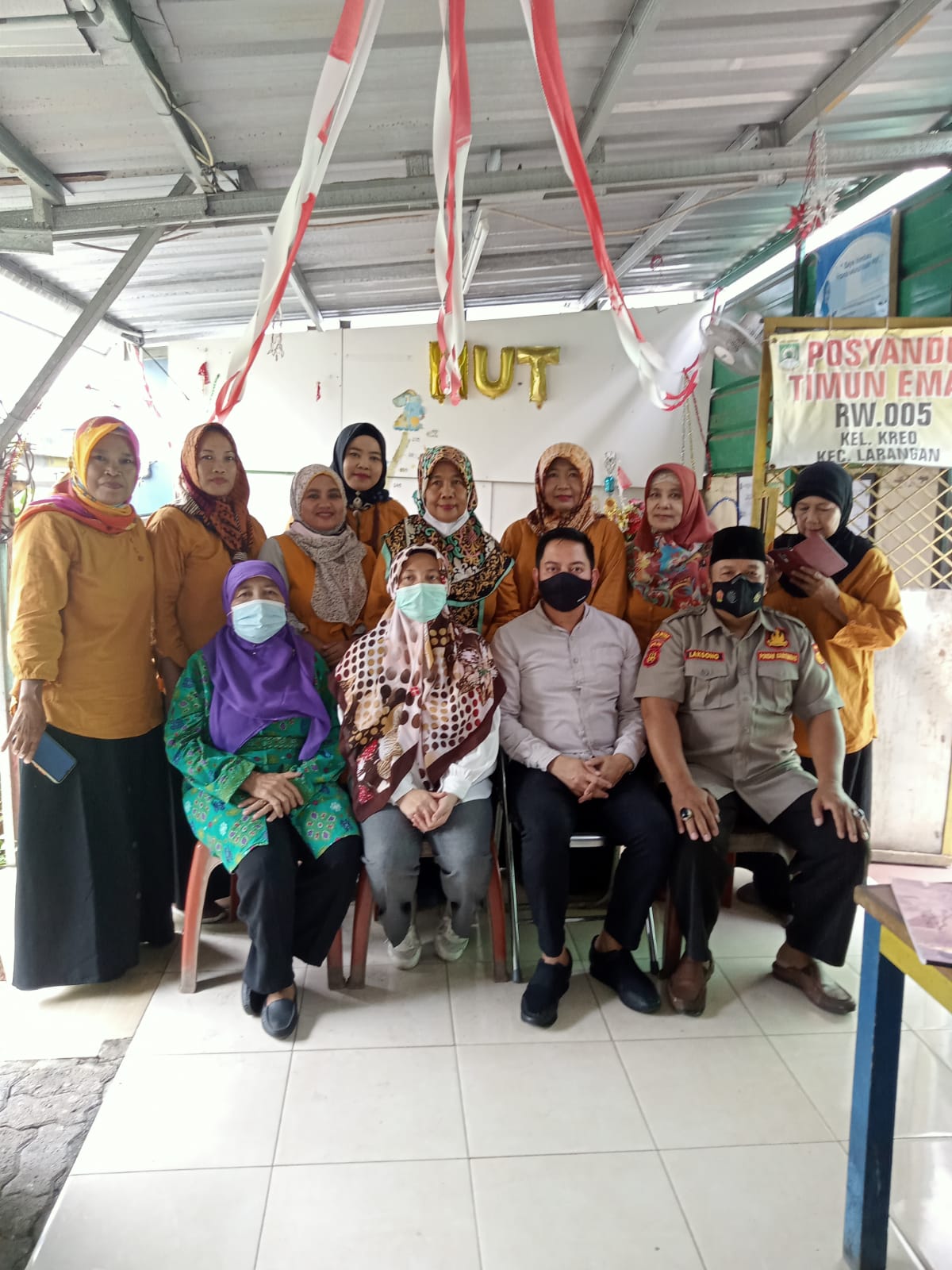 Monitoring dan Sweeping BIAN di Posyandu Timun Emas RW. 005 dan RW. 009