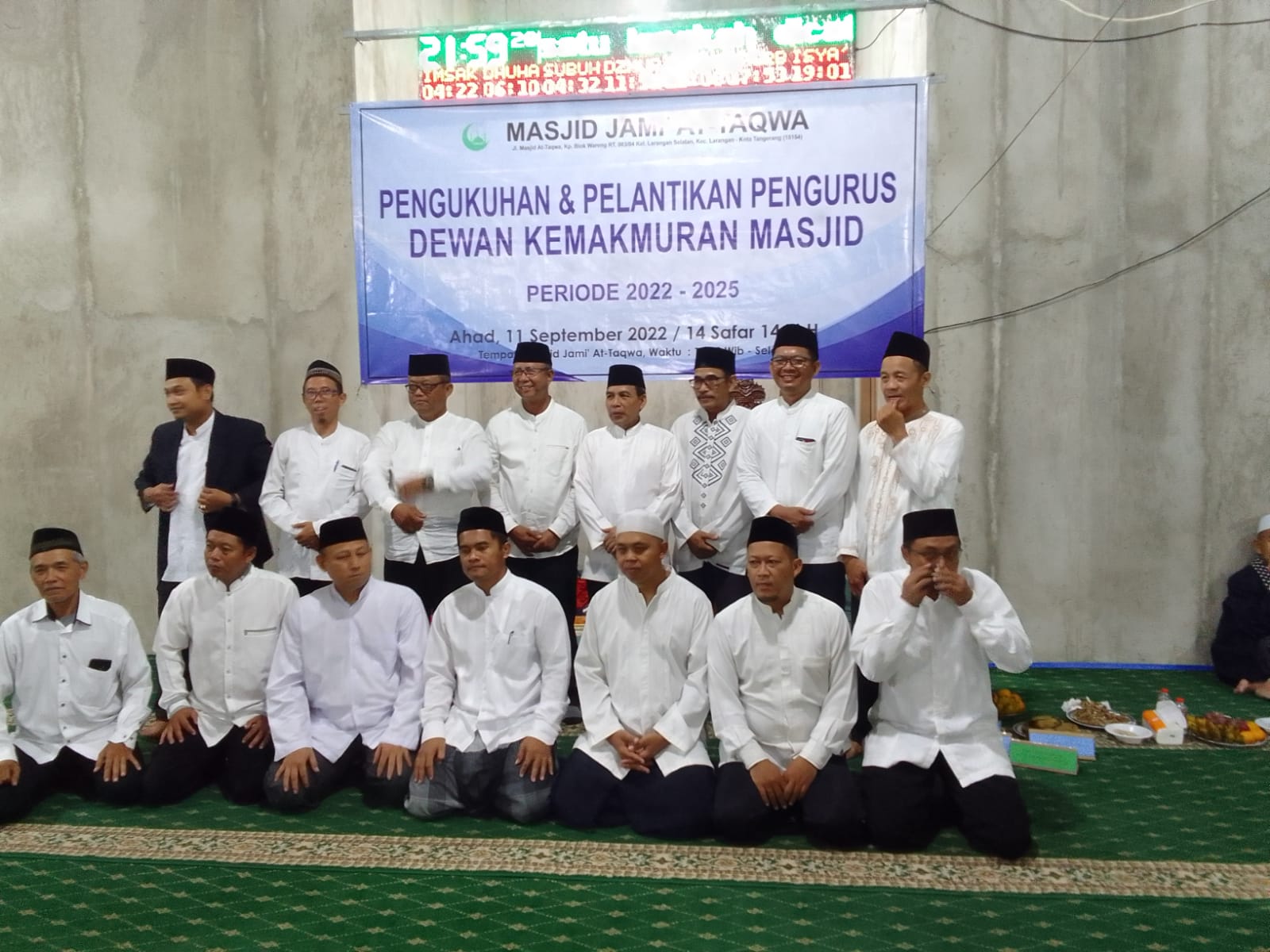 PELANTIKAN KETUA DKM 