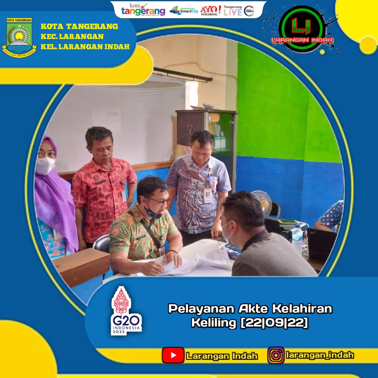 Pelayanan Akte Kelahiran Keliling