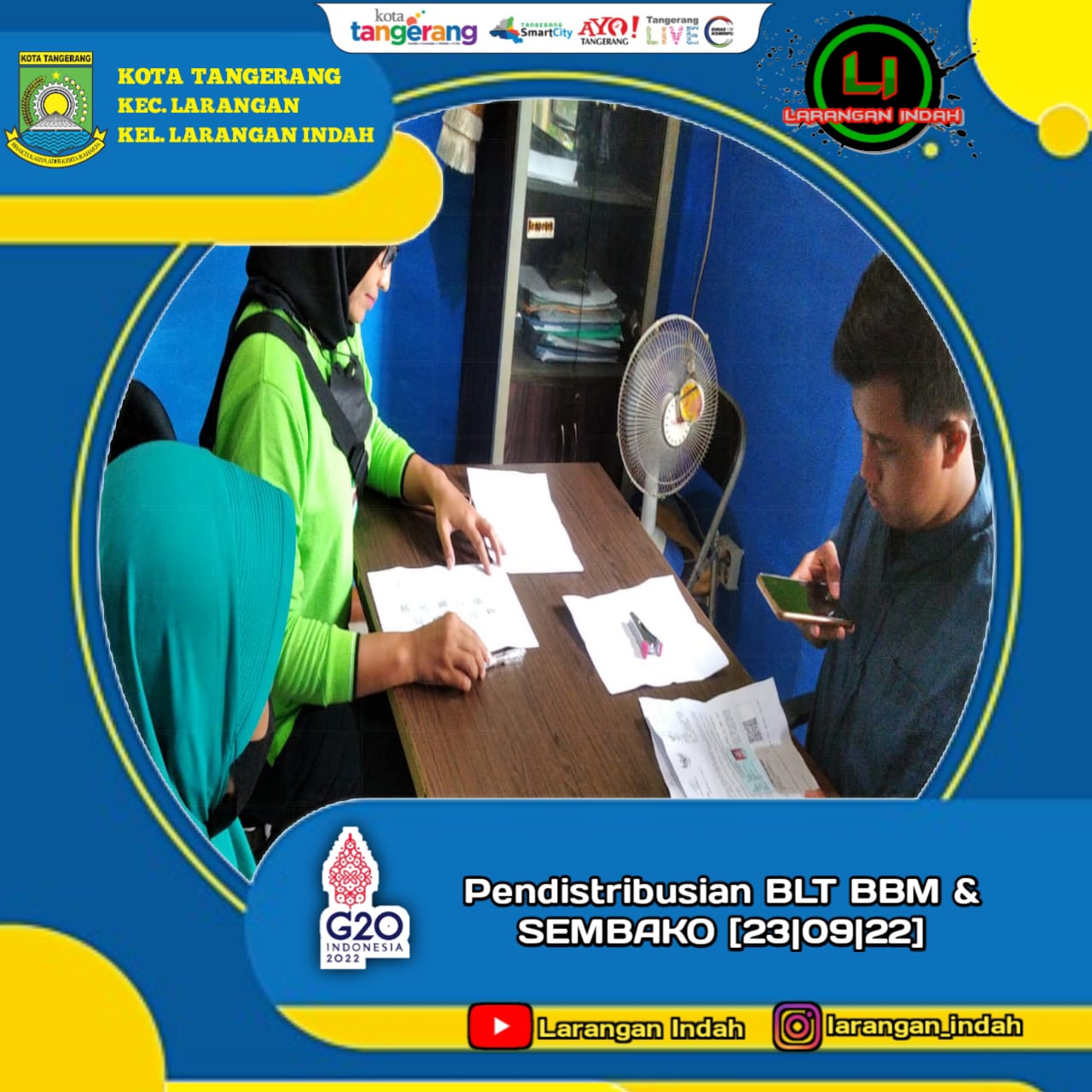 PENDISTRIBUSIAN BANTUAN