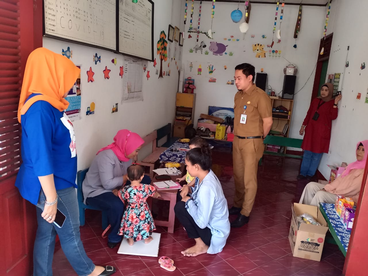 Monitoring Kegiatan Pelayanan Posyandu Anggur RW. 007