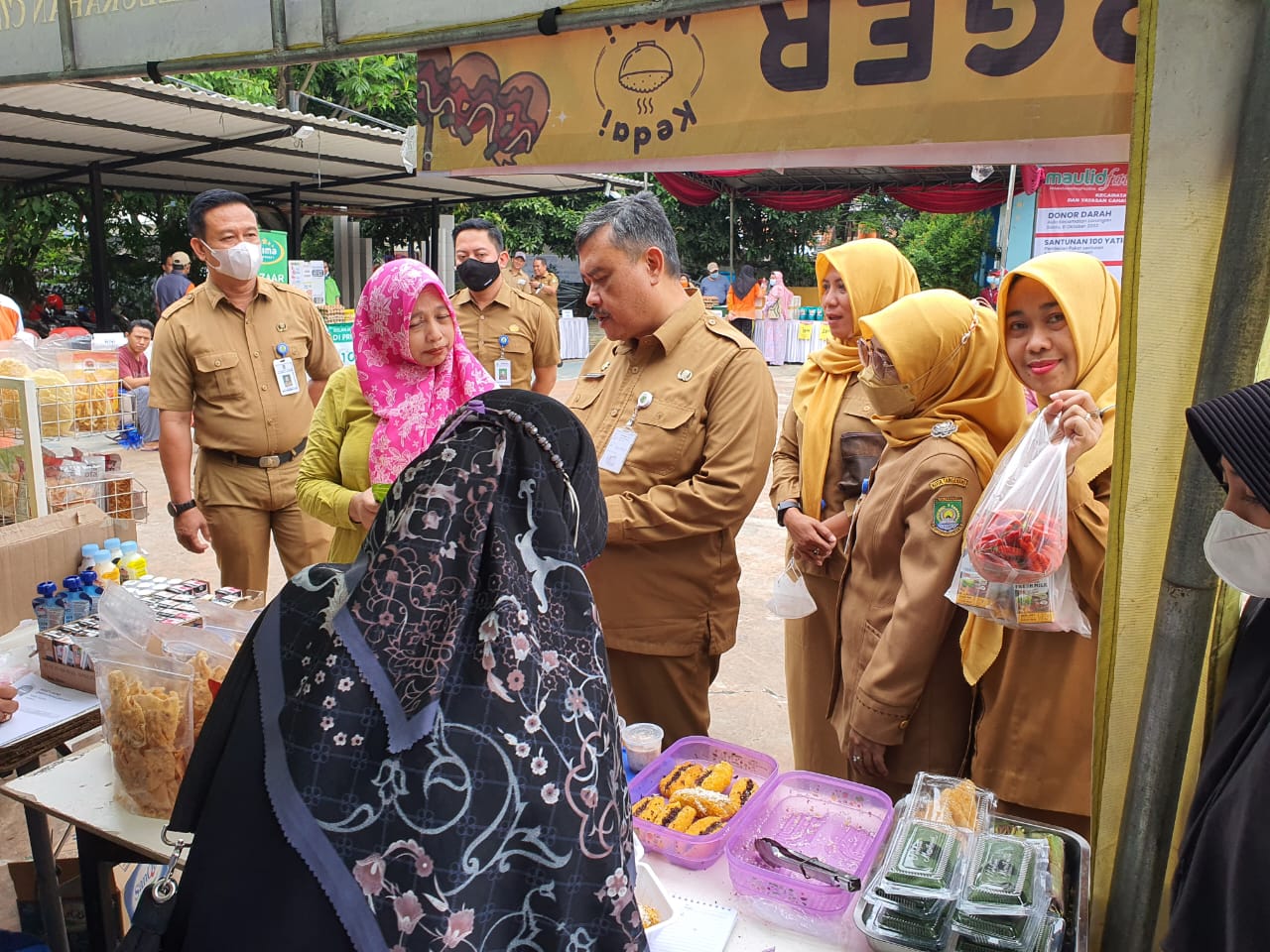 MONITORING KEGIATAN BAZAR SEMBAKO MURAH DAN UMKM